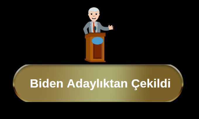 Biden adaylıktan çekildi, Kamala Harris'i destekleyeceğini açıkladı