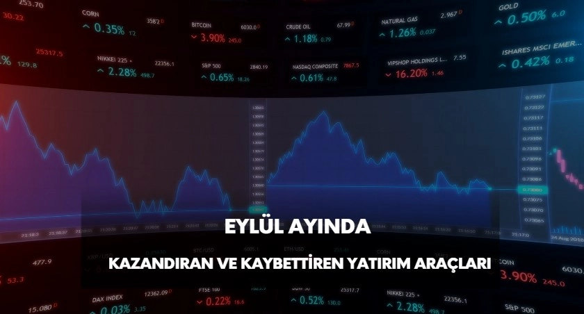 Eylülde kazandıran ve kaybettiren yatırım araçları, eylülde hangi yatırım araçları kazandırdı