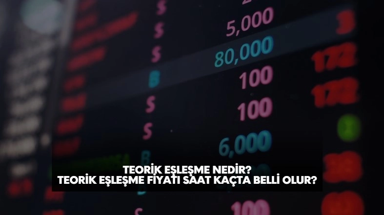 teorik eşleşme fiyatı nedir