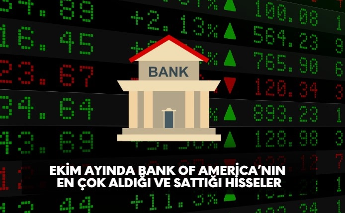 bank of americanın en çok aldığı ve sattığı hisseler