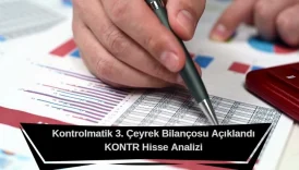 Kontrolmatik üçüncü çeyrek bilançosu açıklandı